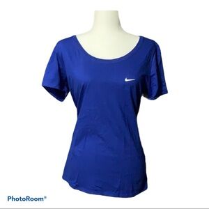 Nike blue top